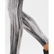 2XU - Colanti de compresie cu talie medie pentru femei Mid Panel Compression Tights - negru-menta