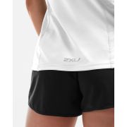 2XU - Maiou sport pentru femei XVENT Singlet - alb