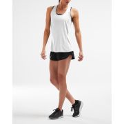2XU - Maiou sport pentru femei XVENT Singlet - alb