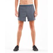 2XU - Pantaloni scurti de alergare pentru barbati XVENT 5" - gri albastru