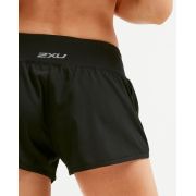 2XU - Pantaloni scurti de alergare pentru femei XVENT 4; Free Short - negru