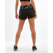 2XU - Pantaloni scurti de alergare pentru femei XVENT 3" Short - negru gri