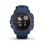 Garmin - Instinct Solar - albastru Tidal - ceas inteligent cu GPS cu functii avansate pentru sport si incarcare solara