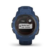 Garmin - Instinct Solar - albastru Tidal - ceas inteligent cu GPS cu functii avansate pentru sport si incarcare solara