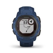 Garmin - Instinct Solar - albastru Tidal - ceas inteligent cu GPS cu functii avansate pentru sport si incarcare solara