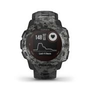 Garmin - Instinct Solar Camo edition - Graphite - ceas inteligent cu GPS cu functii avansate pentru sport si incarcare solara