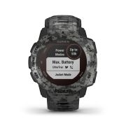 Garmin - Instinct Solar Camo edition - Graphite - ceas inteligent cu GPS cu functii avansate pentru sport si incarcare solara
