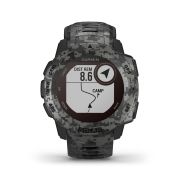 Garmin - Instinct Solar Camo edition - Graphite - ceas inteligent cu GPS cu functii avansate pentru sport si incarcare solara