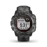 Garmin - Instinct Solar Camo edition - Graphite - ceas inteligent cu GPS cu functii avansate pentru sport si incarcare solara