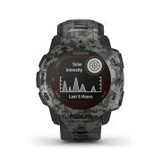 Garmin - Instinct Solar Camo edition - Graphite - ceas inteligent cu GPS cu functii avansate pentru sport si incarcare solara