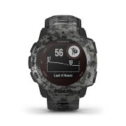 Garmin - Instinct Solar Camo edition - Graphite - ceas inteligent cu GPS cu functii avansate pentru sport si incarcare solara