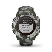 Garmin - Instinct Solar Camo edition - Lichen - ceas inteligent cu GPS cu functii avansate pentru sport si incarcare solara