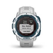 Garmin - Instinct Solar Surf edition - Cloudbreak - ceas inteligent cu GPS cu functii avansate pentru sport si incarcare solara