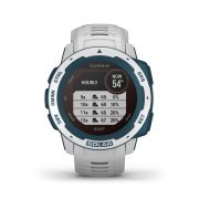 Garmin - Instinct Solar Surf edition - Cloudbreak - ceas inteligent cu GPS cu functii avansate pentru sport si incarcare solara