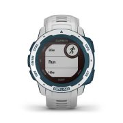 Garmin - Instinct Solar Surf edition - Cloudbreak - ceas inteligent cu GPS cu functii avansate pentru sport si incarcare solara