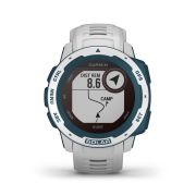 Garmin - Instinct Solar Surf edition - Cloudbreak - ceas inteligent cu GPS cu functii avansate pentru sport si incarcare solara