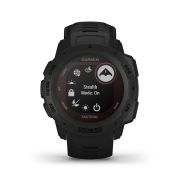 Garmin - Instinct Solar Tactical edition - negru - ceas inteligent cu GPS cu functii avansate pentru sport si incarcare solara