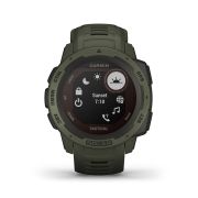 Garmin - Instinct Solar Tactical edition - verde Moss - ceas inteligent cu GPS cu functii avansate pentru sport si incarcare solara