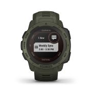 Garmin - Instinct Solar Tactical edition - verde Moss - ceas inteligent cu GPS cu functii avansate pentru sport si incarcare solara