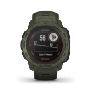 Garmin - Instinct Solar Tactical edition - verde Moss - ceas inteligent cu GPS cu functii avansate pentru sport si incarcare solara