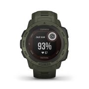 Garmin - Instinct Solar Tactical edition - verde Moss - ceas inteligent cu GPS cu functii avansate pentru sport si incarcare solara