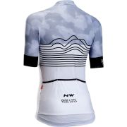 Northwave tricou cu maneci scurte ciclism femei Blade - alb negru
