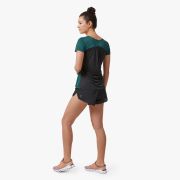 On Performance-T - tricou sport tehnic pentru femei - verde Evergreen negru