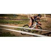 Orbea Oiz M30 - bicicleta MTB full suspension XC 29" - albastru-rosu