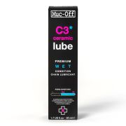 Muc-Off - Ulei Lubrifiant Ceramic C3 pentru lant - Wet - 50ml