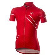 Castelli Campioncino - Tricou copii cu maneca scurta pentru ciclsm - rosu