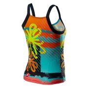 Castelli UPF 0 Top W - maiou pentru ciclism - Galben Fluo