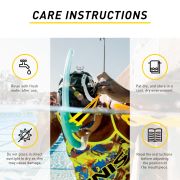 Finis - Snorkel - Stability Snorkel Speed - negru
