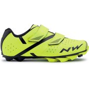 Northwave Spike 2 - pantofi pentru ciclism MTB - galben fluo