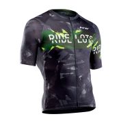 Northwave tricou ciclism Blade - negru-galben-fluo