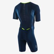 Orca 226 Perform Aero Race Suit - costum trisuit pentru triatlon - albastru-verde