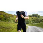 Orca RS1 Kona Aero Race - costum trisuit pentru triatlon - negru-rosu