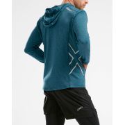 2XU - Bluza cu maneca lunga XCTRL L/S Hooded Pullover - Corsair/Corsair