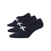 2XU - Sosete Invizibile - pachet 3 perechi - Negru-alb