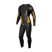 2XU - costum neopren P:1 Propel Wetsuit - negru portocaliu flacari