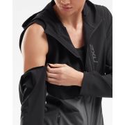 2XU - jacheta alergare pentru femei GHST 2 In 1 Jacket - negru gri marle
