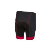 Castelli - pantaloni scurti pentru ciclism pentru copii Future Racer Kid Short - negru-rosu