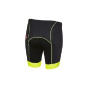 Castelli Future Racer Kid - pantaloni scurti bicicleta - negru-galben-fluo