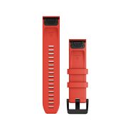 Garmin curea QuickFit 22 - silicon - rosu laser red