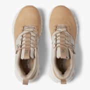On Cloud Hi - pantofi sport pentru femei - crem gri perla galben Camel