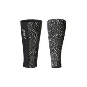 2XU - Compresii gamba - negre cu elemente reflectorizante