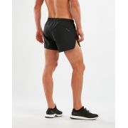 2XU - Pantaloni scurti alergare barbati GHST 2.5" Short (brief liner) - negru Reflexiv