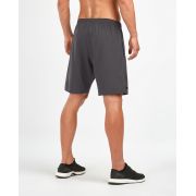 2XU - Short alergare 2 in 1 Compresie 9" - negru gri carbune