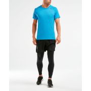 2XU - Tricou tehnic maneca scurta barbati XCTRL SS Tee - albastru