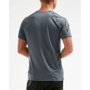 2XU - Tricou tehnic maneca scurta barbati XCTRL SS Tee - gri slate