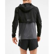 2XU  jacheta alergare barbati GHST 2 in 1 Jacket - negru